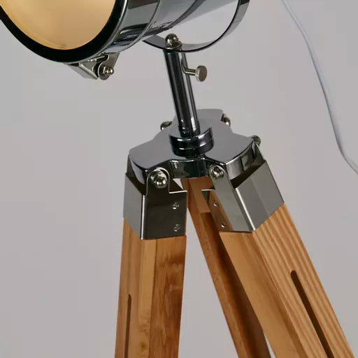 Lampadaire Lux Belle bois - vue de profil