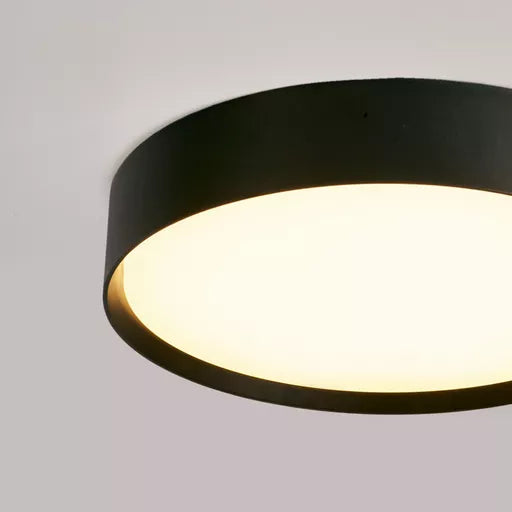 Plafonnier LED Verve 30 Noir IP44 - vue 3