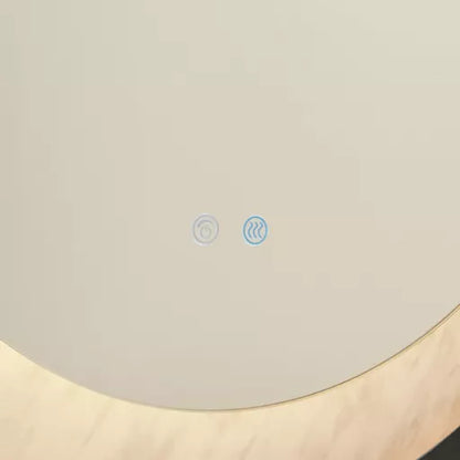 Miroir Luxo noir - vue de profil