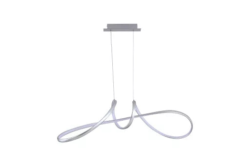 Suspension Maisie gris - vue détail