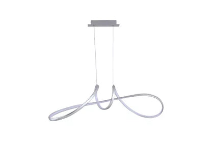 Suspension Maisie gris - vue détail
