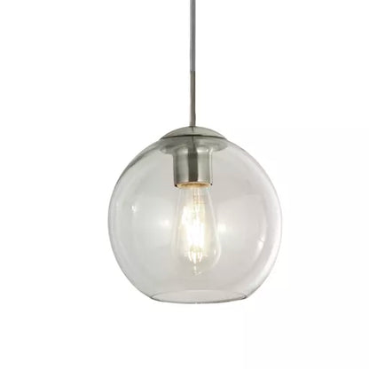 Suspension Balls chrome - vue détail globes