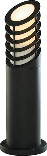 Borne exterieure Bollard noire polycarbonate