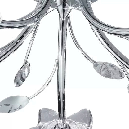 Plafonnier Bellis 5 Lumières Chrome et Verre - vue 3