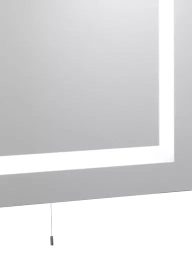 Miroir LED rectangulaire - vue de profil