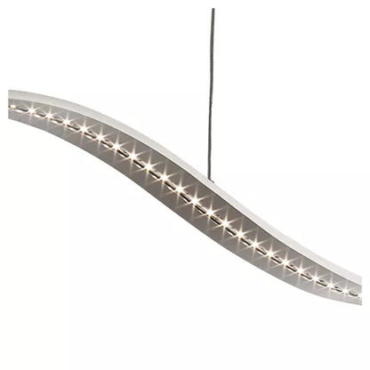 Suspension Wing argent - vue detail