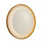 Miroir LED Luxo Or Effet Marbre