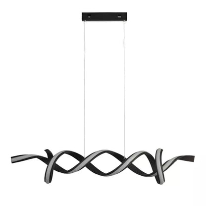 Suspension Lux Belle noir - vue detail