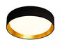 Plafonnier Gianna Noir et Or