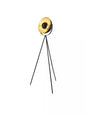 Lampadaire trepied Blink noir et dore