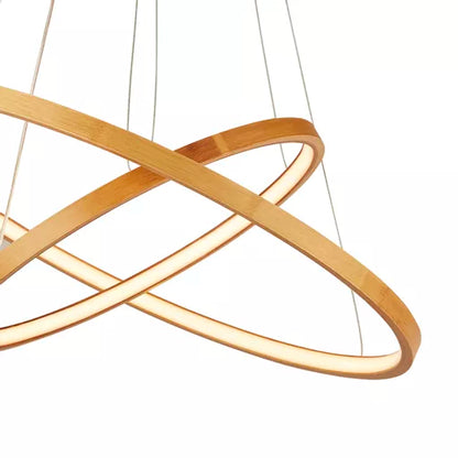 Suspension Eternity bambou - vue detail
