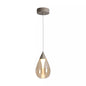 Suspension LED Pear Sable avec verre champagne