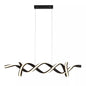 Suspension Lux Belle noir sable design torsade