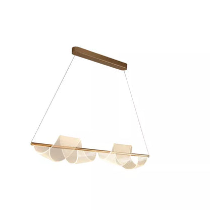Suspension barre Lux Belle doree acrylique grave