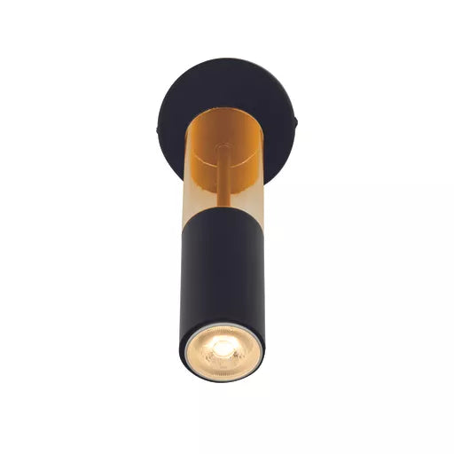 Applique murale Merrygold noire acrylique ambre