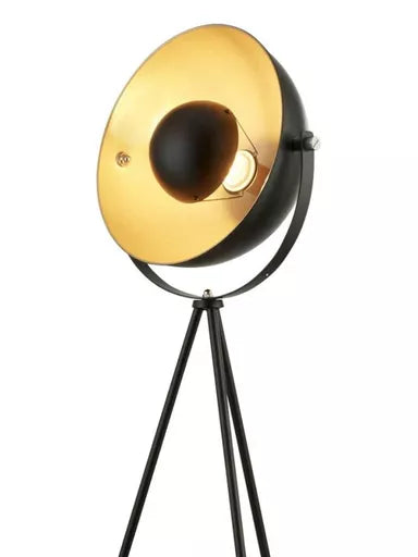 Lampadaire Blink noir - vue de profil