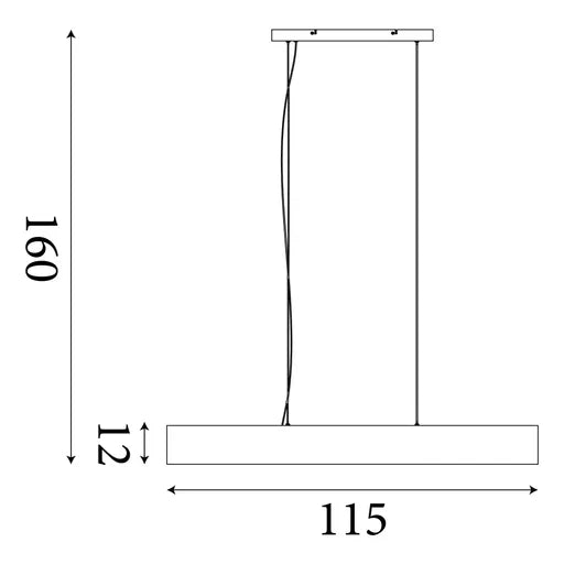 Suspension LED Ash en situation